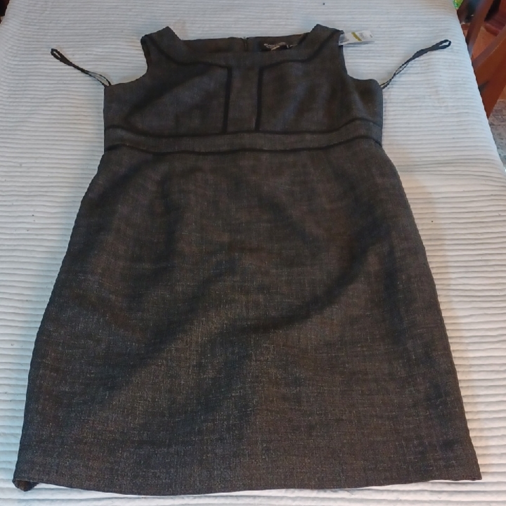 Evan Picone Black Label  Empire Waist Vintage Sleeveless Dress NWT